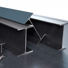 Двутавр нержавеющий г/к нормальный 09Х17Н7Ю 10Б1 100x55x4,1x5,7 мм ГОСТ Р 57837-2017