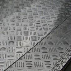 Лист нержавеющий рифленый г/к квинтет 12Х18Н9 5 мм