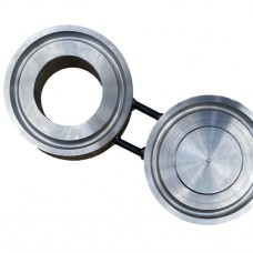 Заглушка нержавеющая поворотная плоская с рукояткой исп. 1 10Х17Н13М2Т Ду 10 Ру 1 ТММ-25-01-06